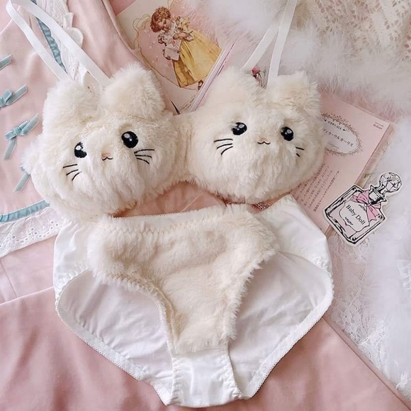 Teddy Kitten Lingere Set - Picture 1 of 6